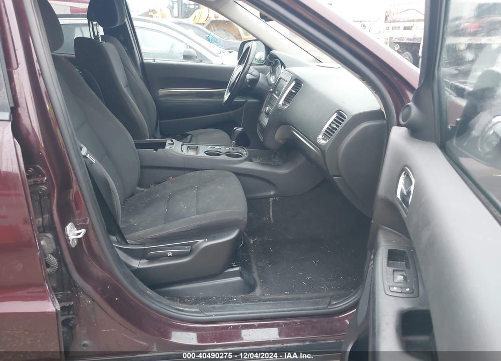 2012 DODGE DURANGO SXT VIN: 1C4RDHAG7CC260226