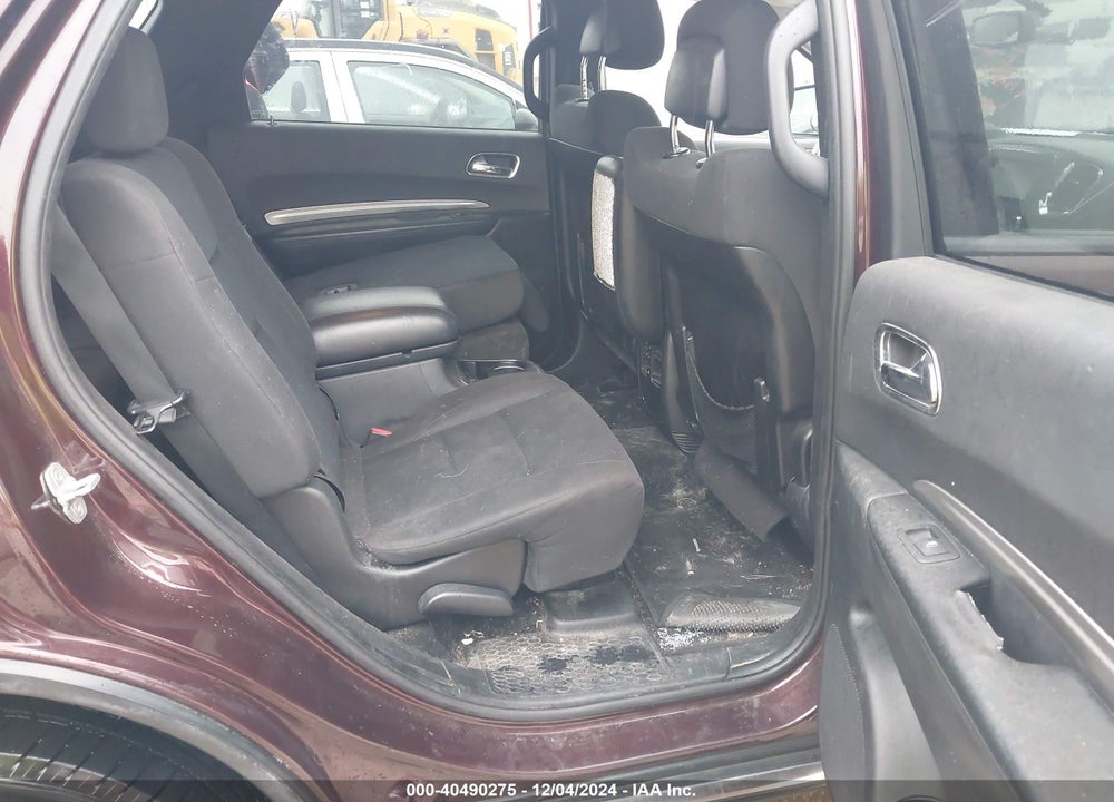 2012 DODGE DURANGO SXT VIN: 1C4RDHAG7CC260226