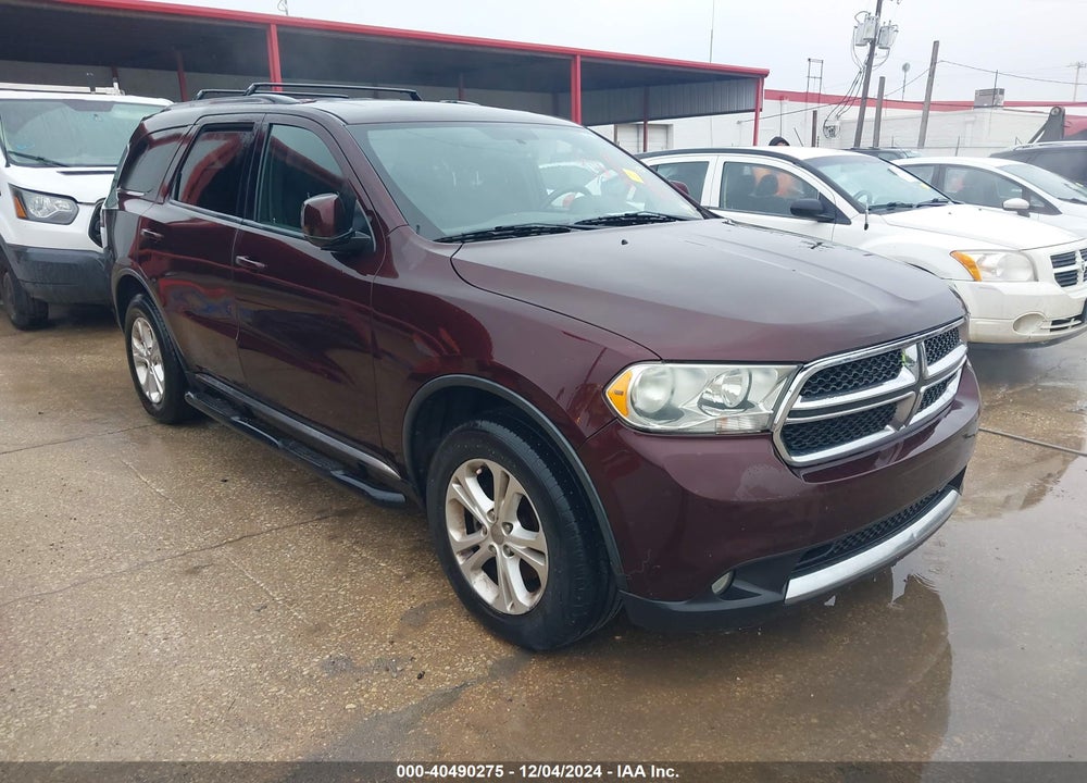 2012 DODGE DURANGO SXT VIN: 1C4RDHAG7CC260226