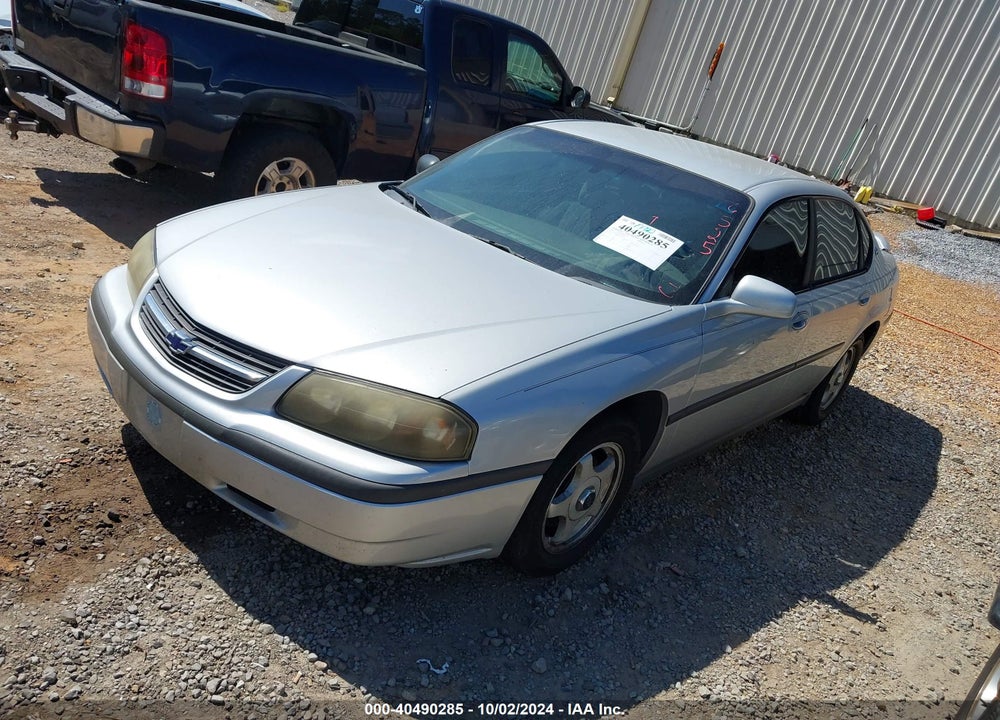 2003 CHEVROLET IMPALA VIN: 2G1WF52E539453967