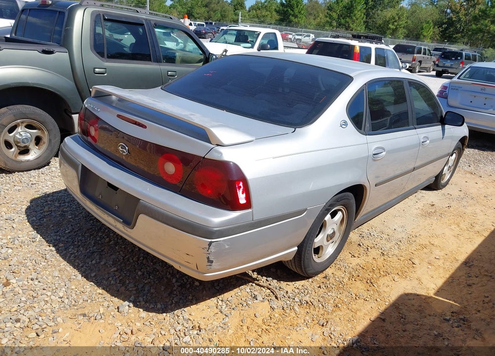 2003 CHEVROLET IMPALA VIN: 2G1WF52E539453967