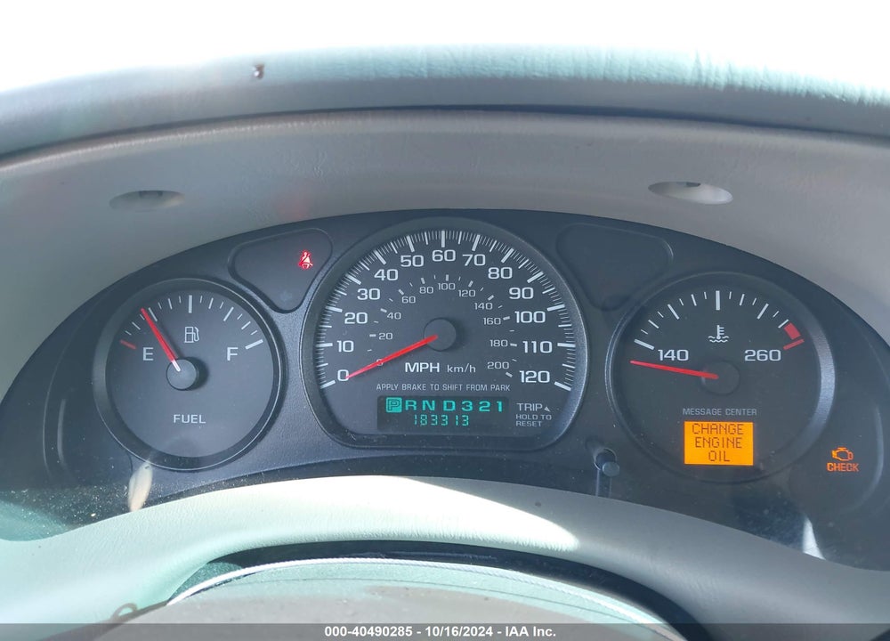 2003 CHEVROLET IMPALA VIN: 2G1WF52E539453967