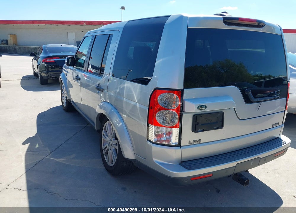 2012 LAND ROVER LR4 VIN: SALAG2D41CA633977