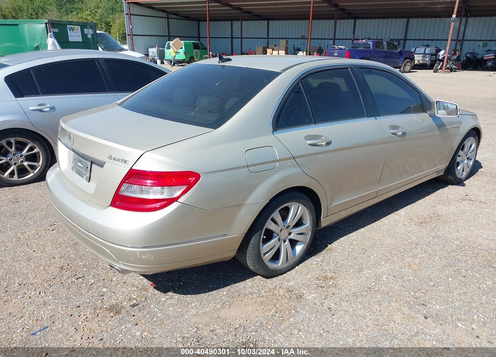 2010 MERCEDES-BENZ C 300 LUXURY 4MATIC/SPORT 4MATIC VIN: WDDGF8BB1AR105840