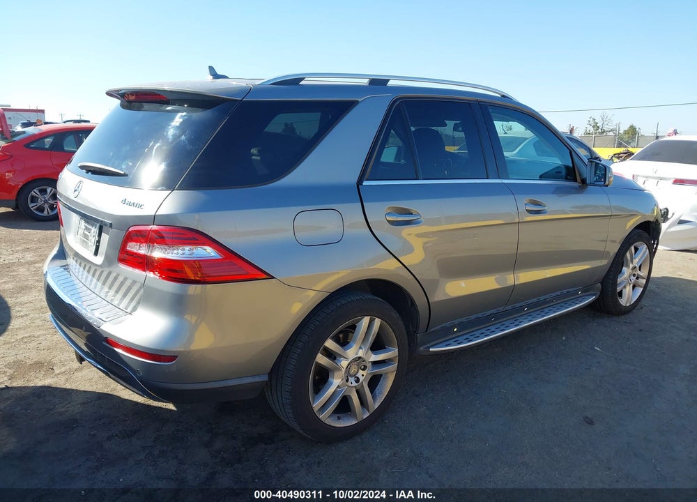 2014 MERCEDES-BENZ ML 350 4MATIC VIN: 4JGDA5HBXEA422985