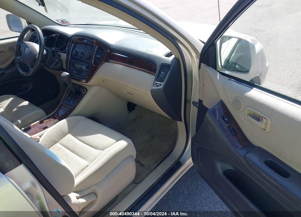 2002 TOYOTA HIGHLANDER V6 VIN: JTEHF21A520066580