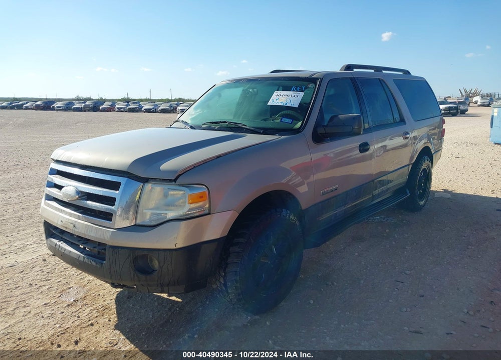 2007 FORD EXPEDITION EL XLT VIN: 1FMFK16507LA42380
