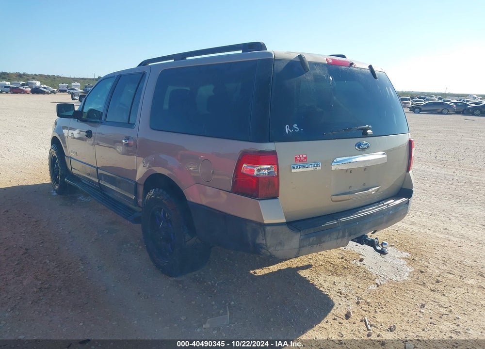 2007 FORD EXPEDITION EL XLT VIN: 1FMFK16507LA42380