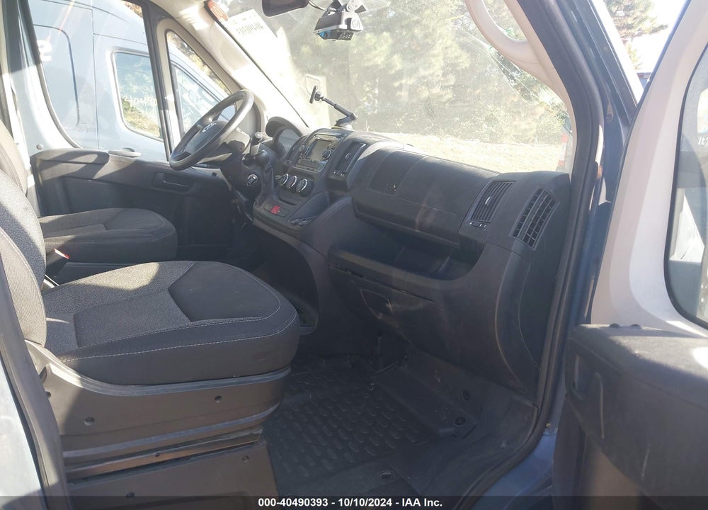 2019 RAM PROMASTER 2500 HIGH ROOF 159 WB VIN: 3C6TRVDG3KE514983