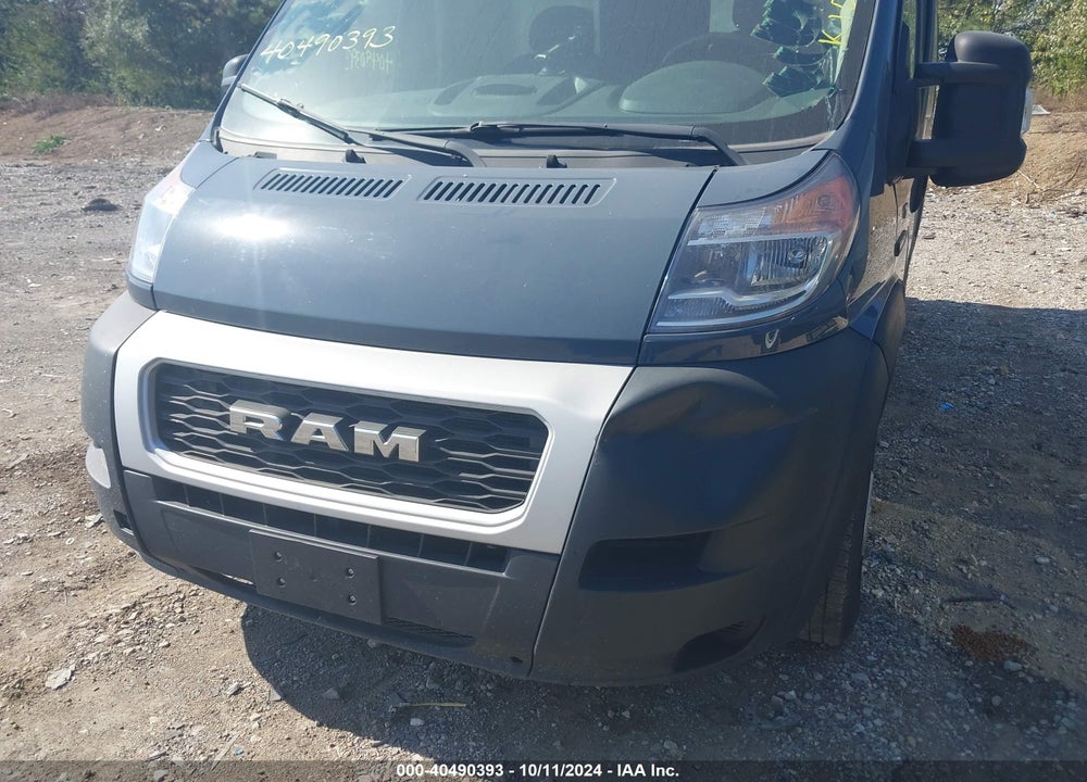 2019 RAM PROMASTER 2500 HIGH ROOF 159 WB VIN: 3C6TRVDG3KE514983