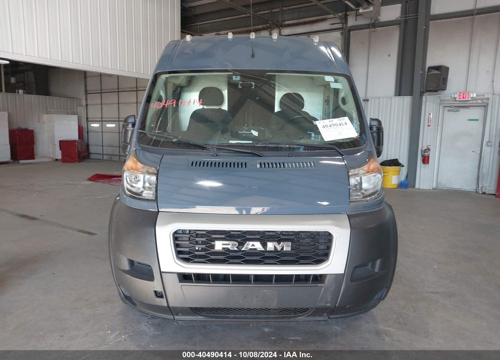 2019 RAM PROMASTER 3500 CARGO VAN HIGH ROOF 159 WB EXT VIN: 3C6URVJG3KE564453