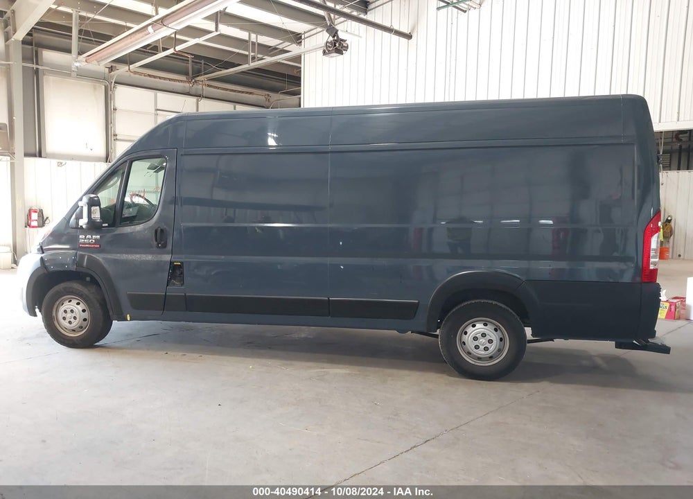 2019 RAM PROMASTER 3500 CARGO VAN HIGH ROOF 159 WB EXT VIN: 3C6URVJG3KE564453
