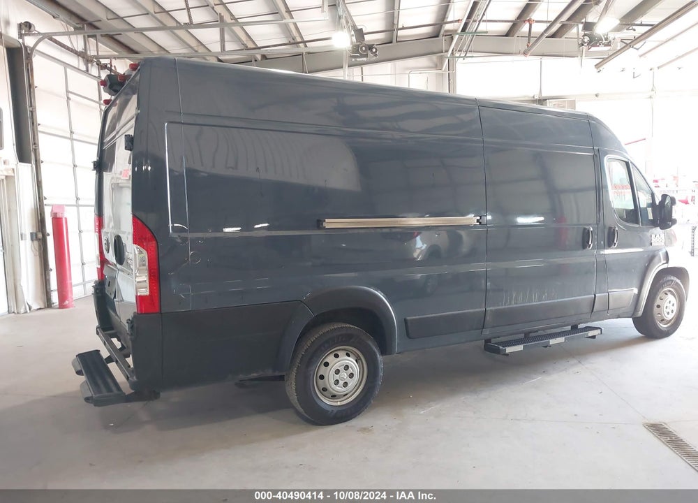 2019 RAM PROMASTER 3500 CARGO VAN HIGH ROOF 159 WB EXT VIN: 3C6URVJG3KE564453