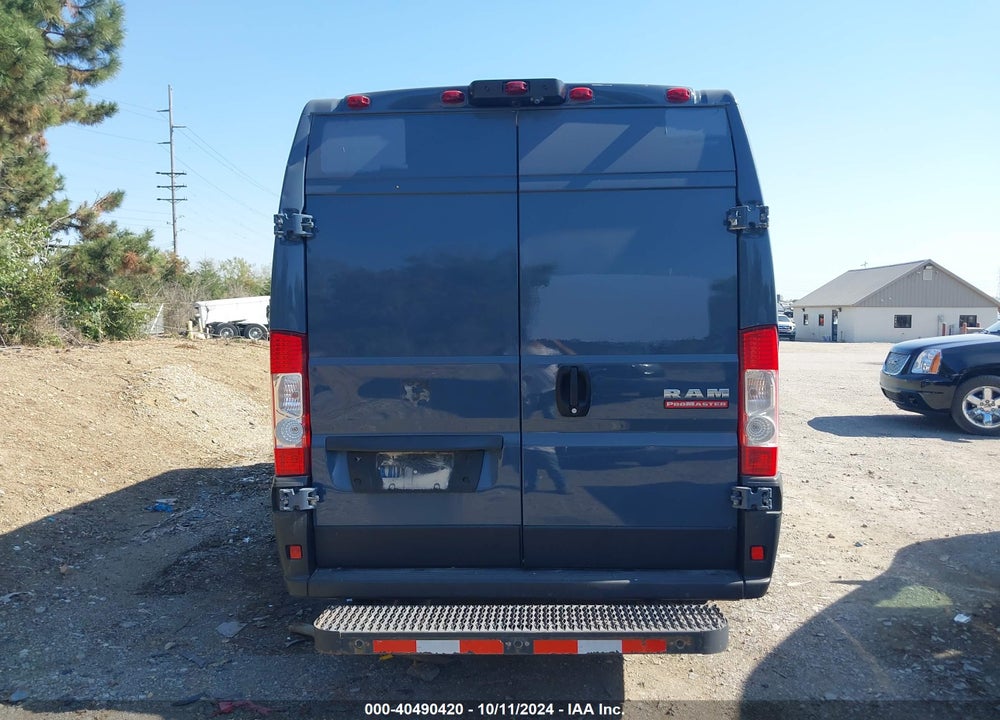 2020 RAM PROMASTER 3500 CARGO VAN HIGH ROOF 159 WB EXT VIN: 3C6URVJG7LE112507