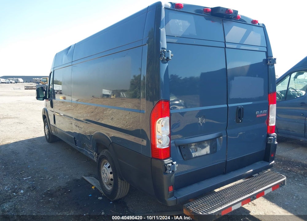 2020 RAM PROMASTER 3500 CARGO VAN HIGH ROOF 159 WB EXT VIN: 3C6URVJG7LE112507