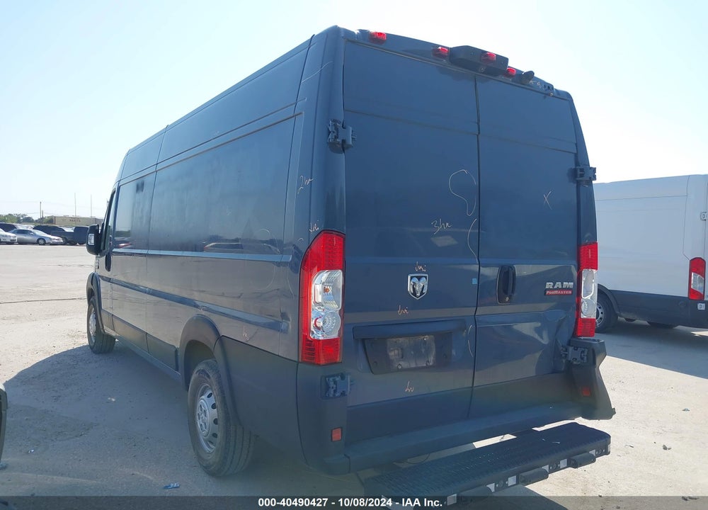2022 RAM PROMASTER 3500 CARGO VAN HIGH ROOF 159 WB EXT VIN: 3C6MRVJGXNE112309