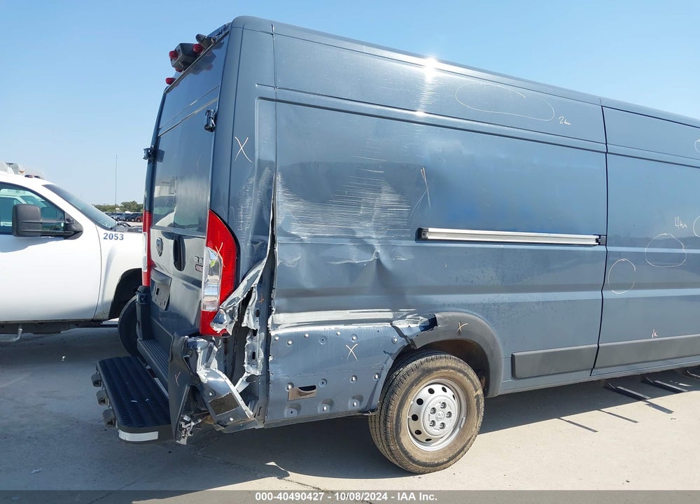 2022 RAM PROMASTER 3500 CARGO VAN HIGH ROOF 159 WB EXT VIN: 3C6MRVJGXNE112309