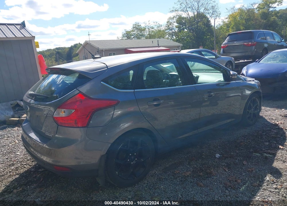 2014 FORD FOCUS TITANIUM VIN: 1FADP3N25EL292748