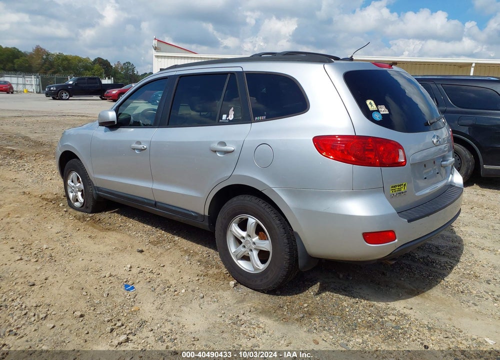 2008 HYUNDAI SANTA FE GLS VIN: 5NMSG73D28H194084