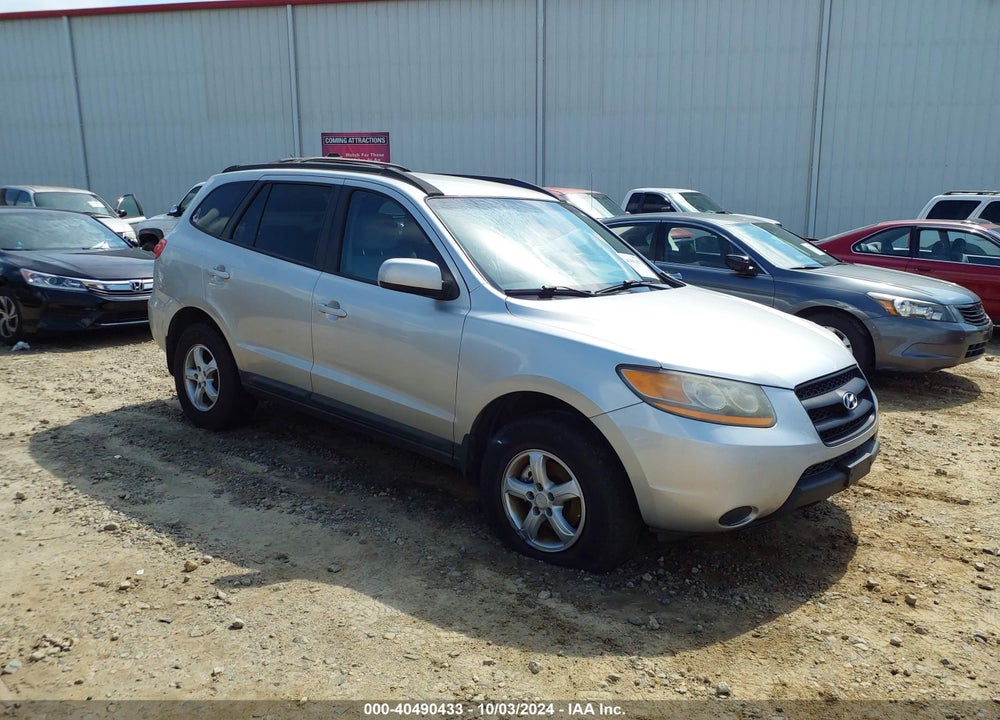 2008 HYUNDAI SANTA FE GLS VIN: 5NMSG73D28H194084