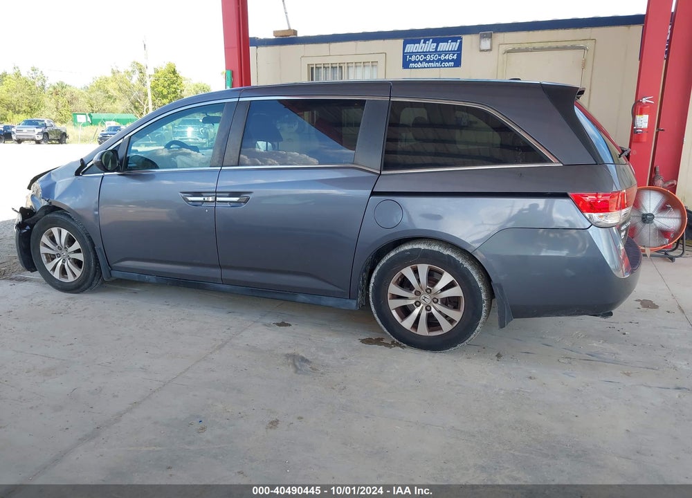 2016 HONDA ODYSSEY SE VIN: 5FNRL5H34GB104741