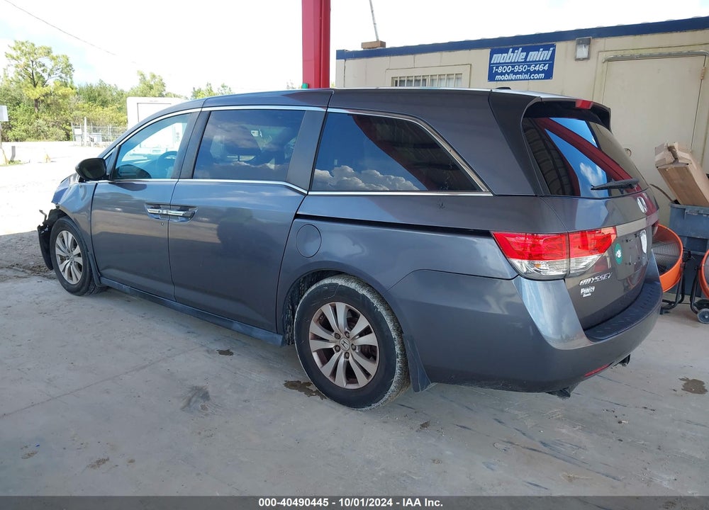 2016 HONDA ODYSSEY SE VIN: 5FNRL5H34GB104741