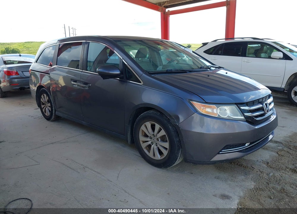 2016 HONDA ODYSSEY SE VIN: 5FNRL5H34GB104741