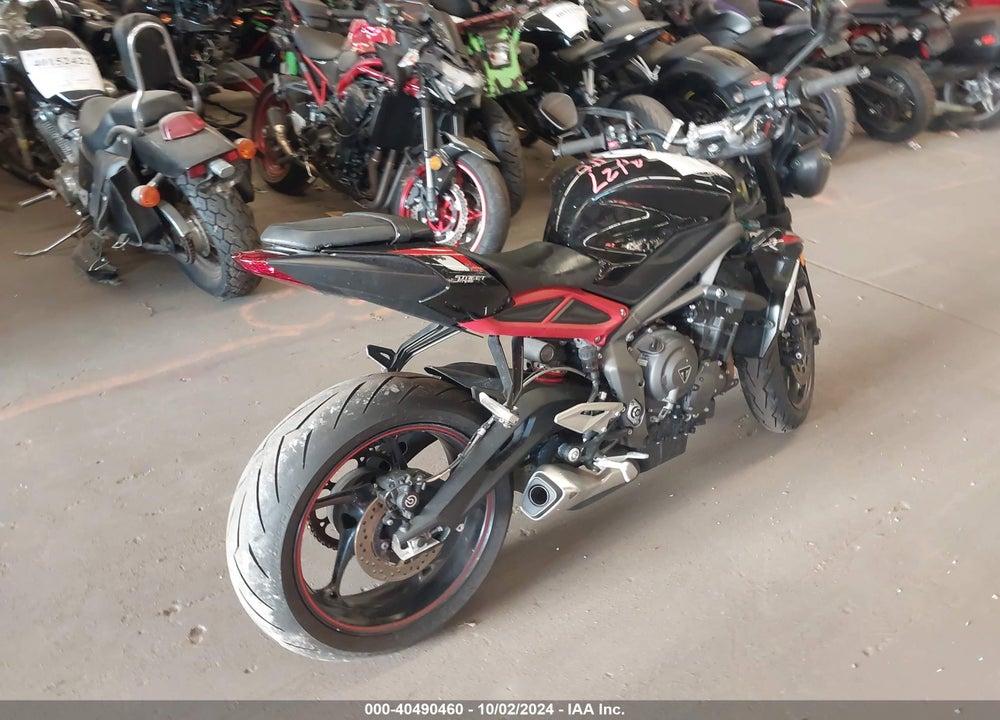 2020 TRIUMPH MOTORCYCLE STREET TRIPLE R (LRH) VIN: SMTA544D6LTAA6284