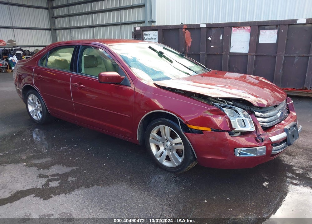 2007 FORD FUSION SEL VIN: 3FAHP08Z47R118859