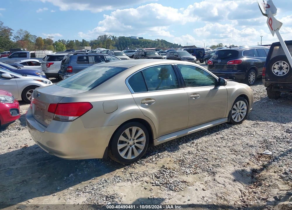 2010 SUBARU LEGACY 2.5I LIMITED VIN: 4S3BMCJ69A3246823