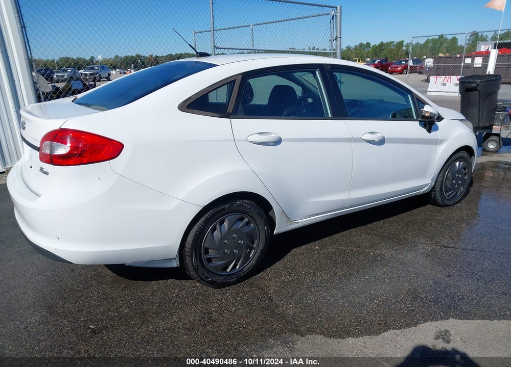2013 FORD FIESTA SE VIN: 3FADP4BJ4DM167030