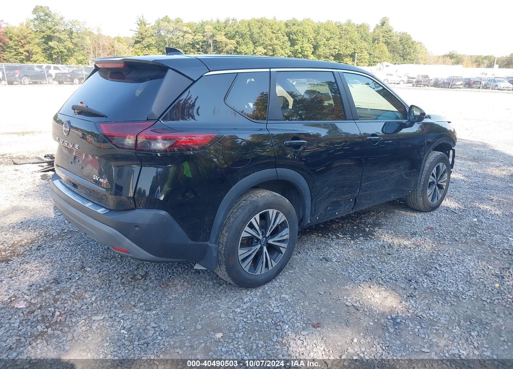 2022 NISSAN ROGUE SV INTELLIGENT AWD VIN: 5N1BT3BB5NC682455