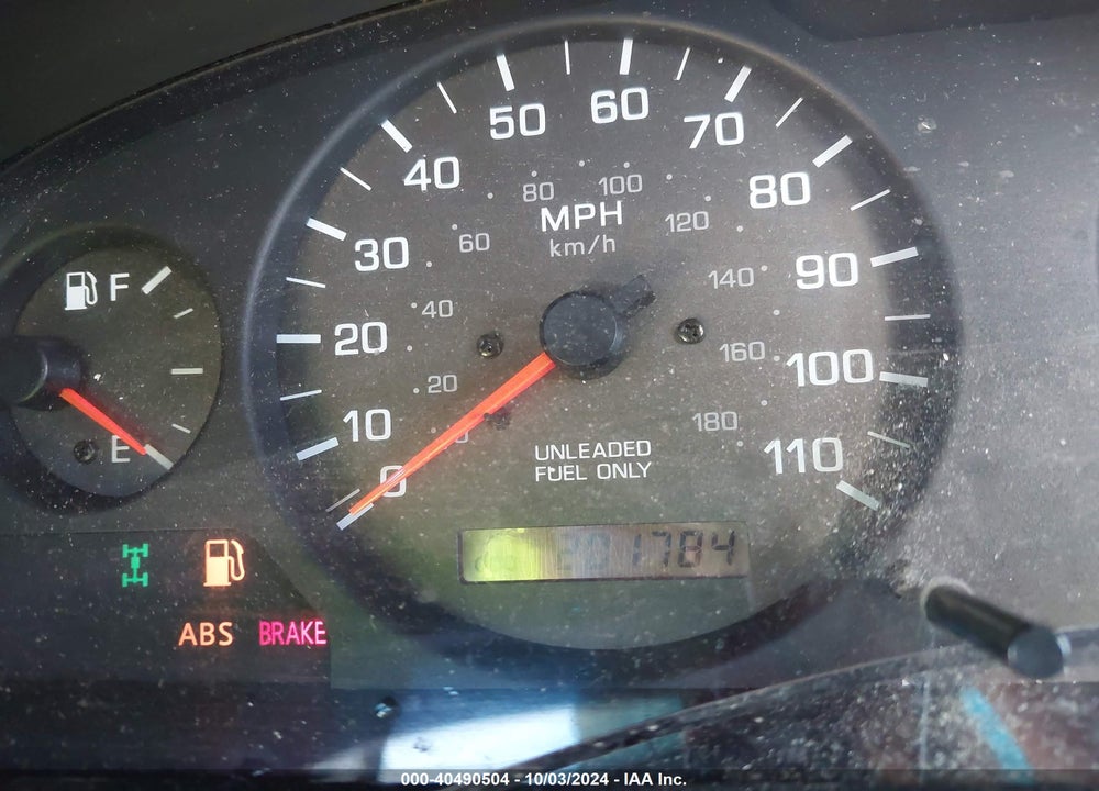 2000 NISSAN XTERRA SE/XE VIN: 5N1ED28Y1YC571891