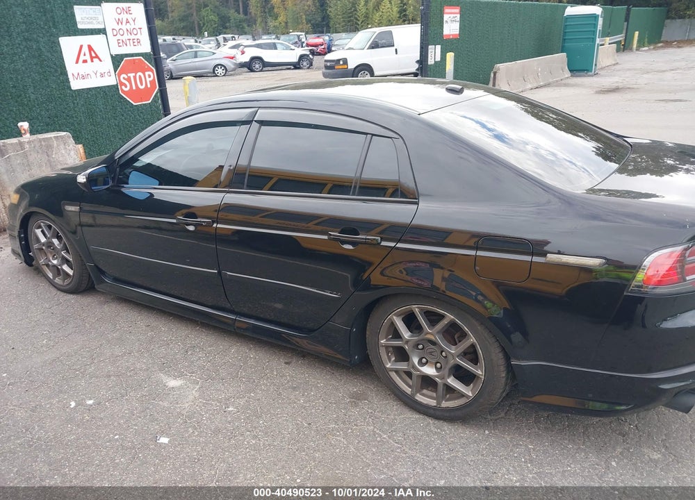 2008 ACURA TL TYPE S VIN: 19UUA76508A049281
