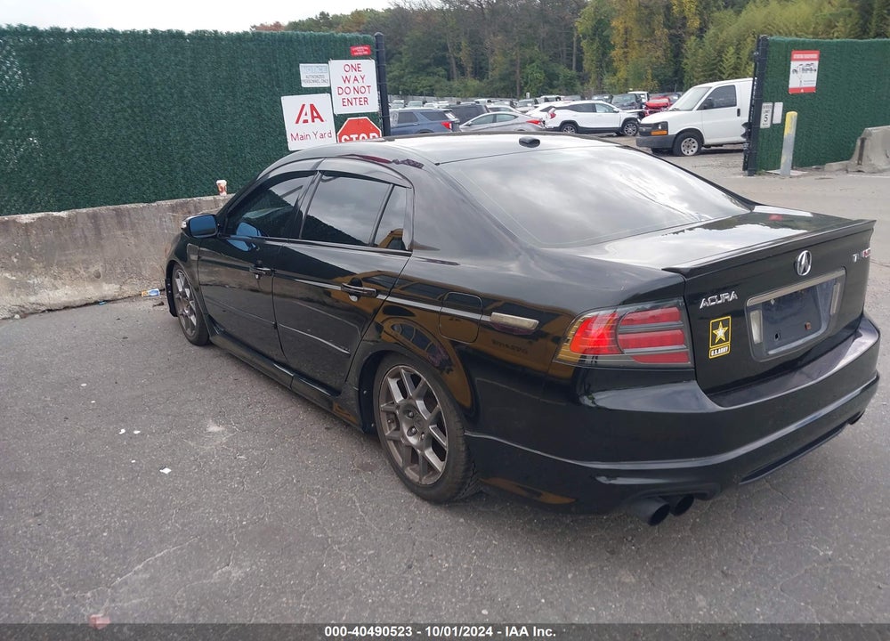 2008 ACURA TL TYPE S VIN: 19UUA76508A049281