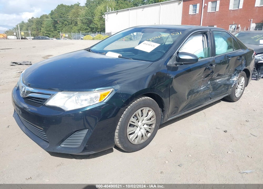 2013 TOYOTA CAMRY LE VIN: 4T1BF1FK6DU243313