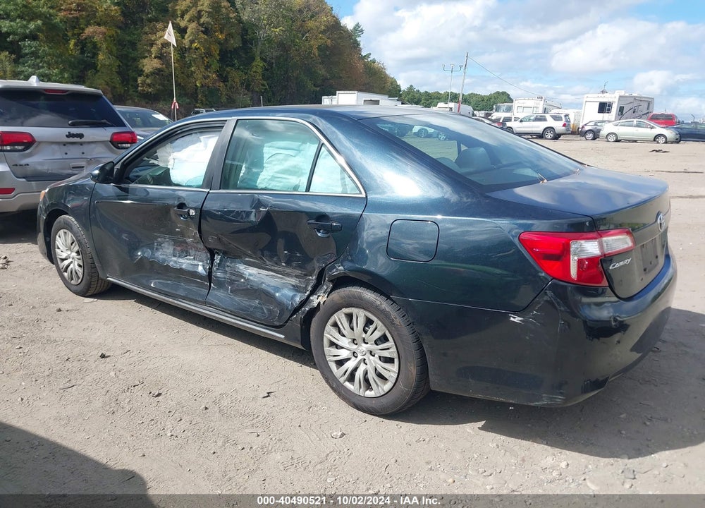 2013 TOYOTA CAMRY LE VIN: 4T1BF1FK6DU243313