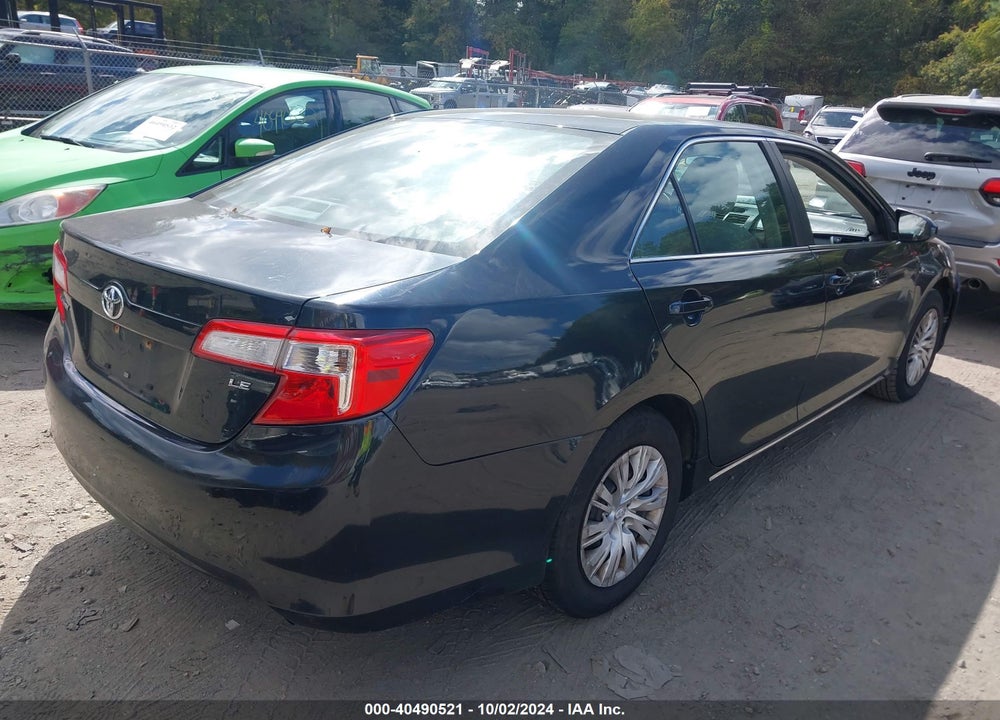2013 TOYOTA CAMRY LE VIN: 4T1BF1FK6DU243313