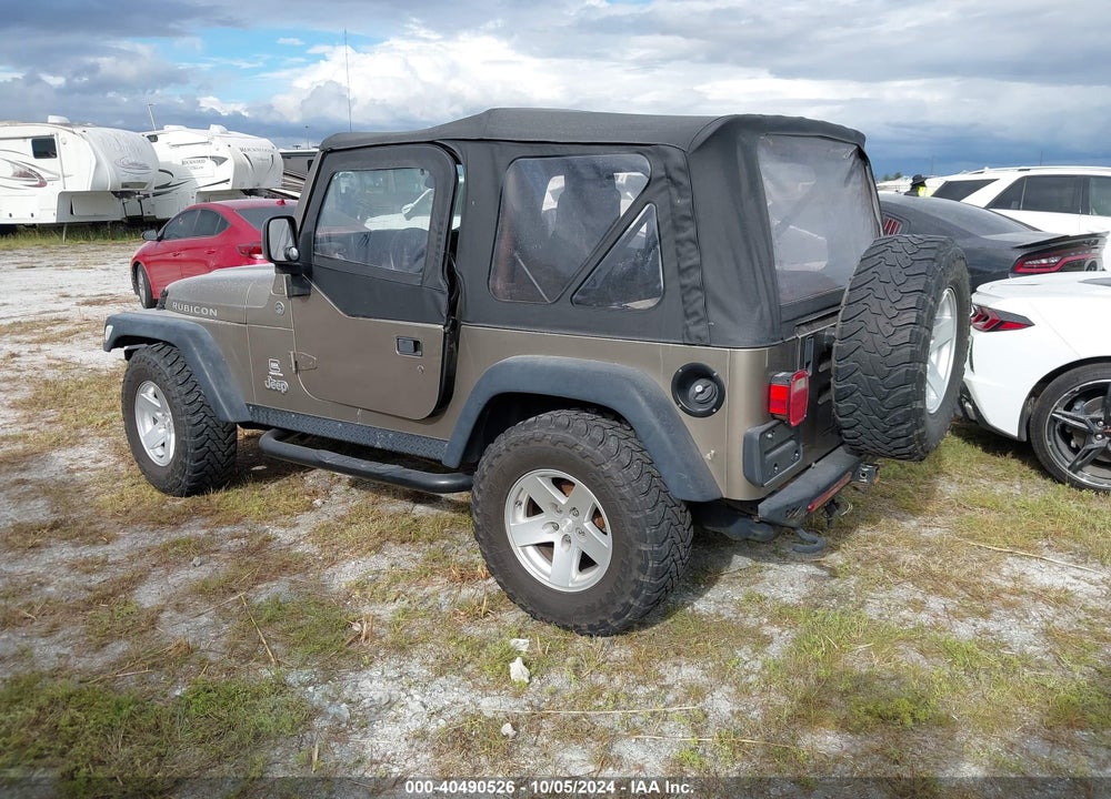 2006 JEEP WRANGLER RUBICON VIN: 1J4FA69S16P726121