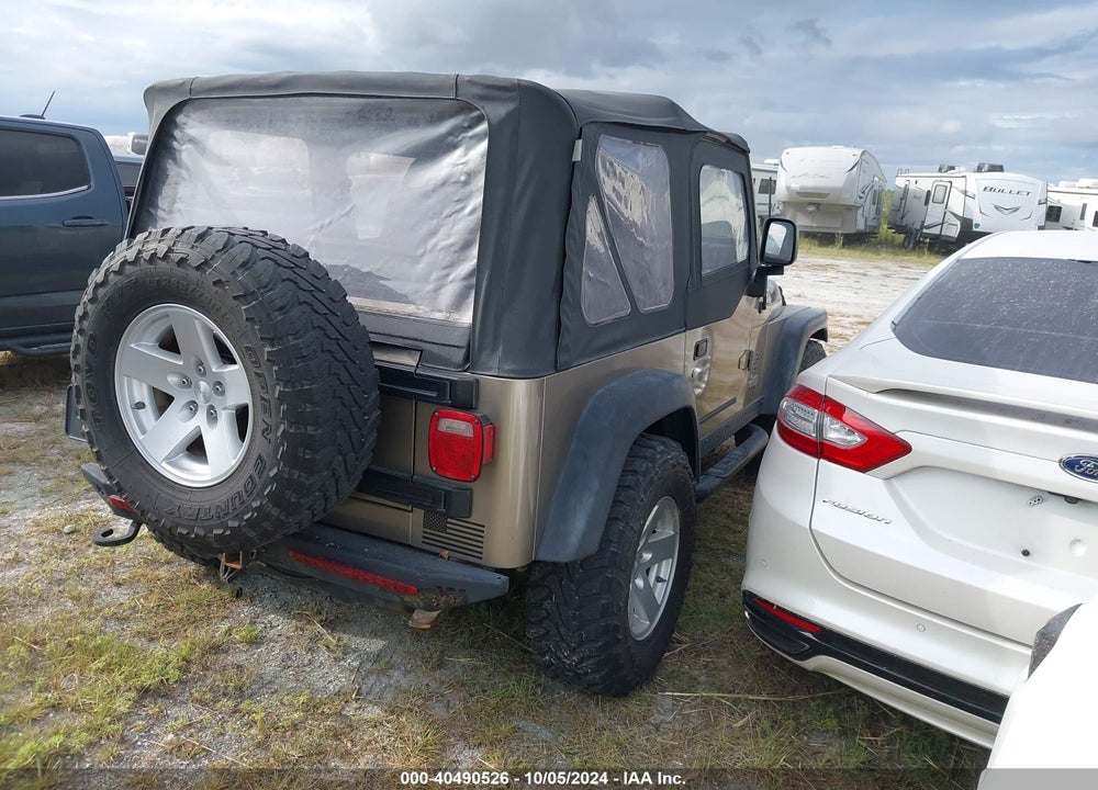 2006 JEEP WRANGLER RUBICON VIN: 1J4FA69S16P726121