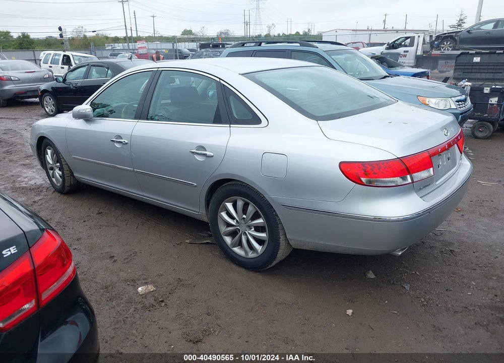 2007 HYUNDAI AZERA LIMITED/SE VIN: KMHFC46FX7A177675