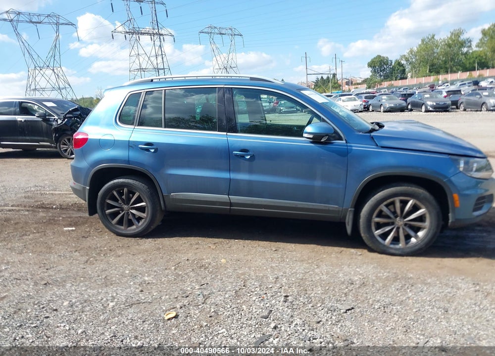 2017 VOLKSWAGEN TIGUAN 2.0T WOLFSBURG EDITION VIN: WVGSV7AX8HW504119