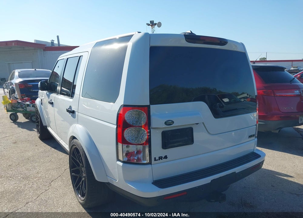 2013 LAND ROVER LR4 VIN: SALAG2D45DA674081