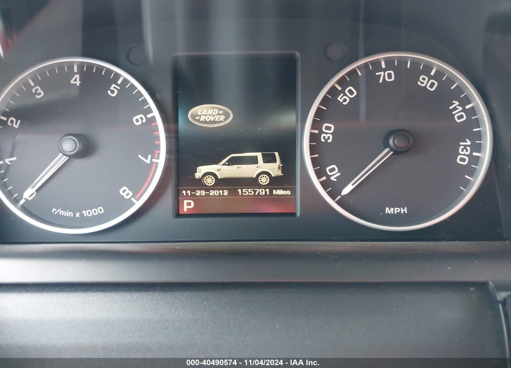 2013 LAND ROVER LR4 VIN: SALAG2D45DA674081