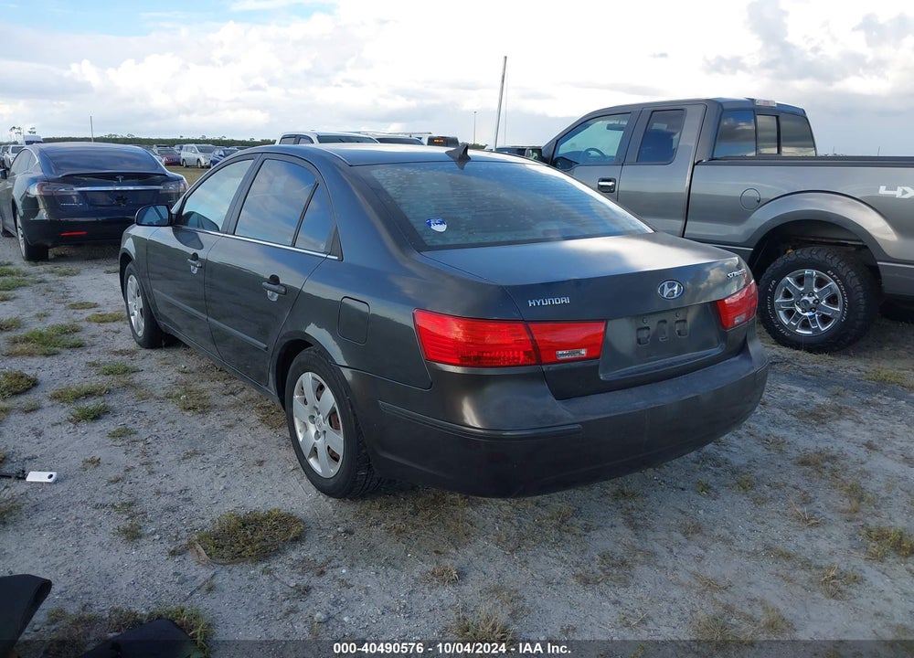 2009 HYUNDAI SONATA GLS VIN: 5NPET46C49H421872