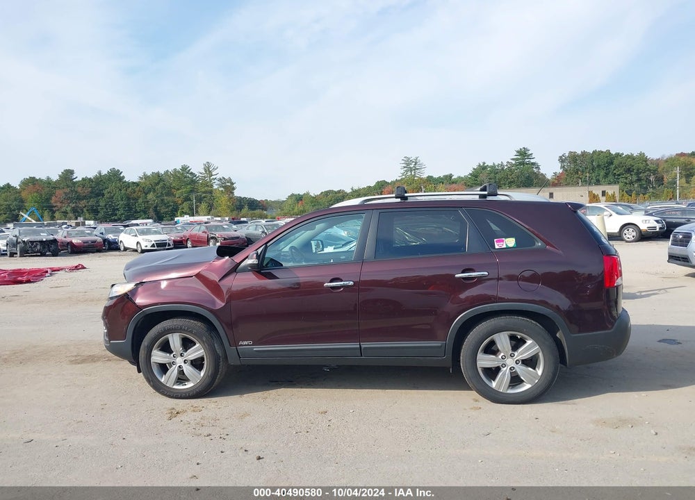 2013 KIA SORENTO EX V6 VIN: 5XYKUDA23DG320045