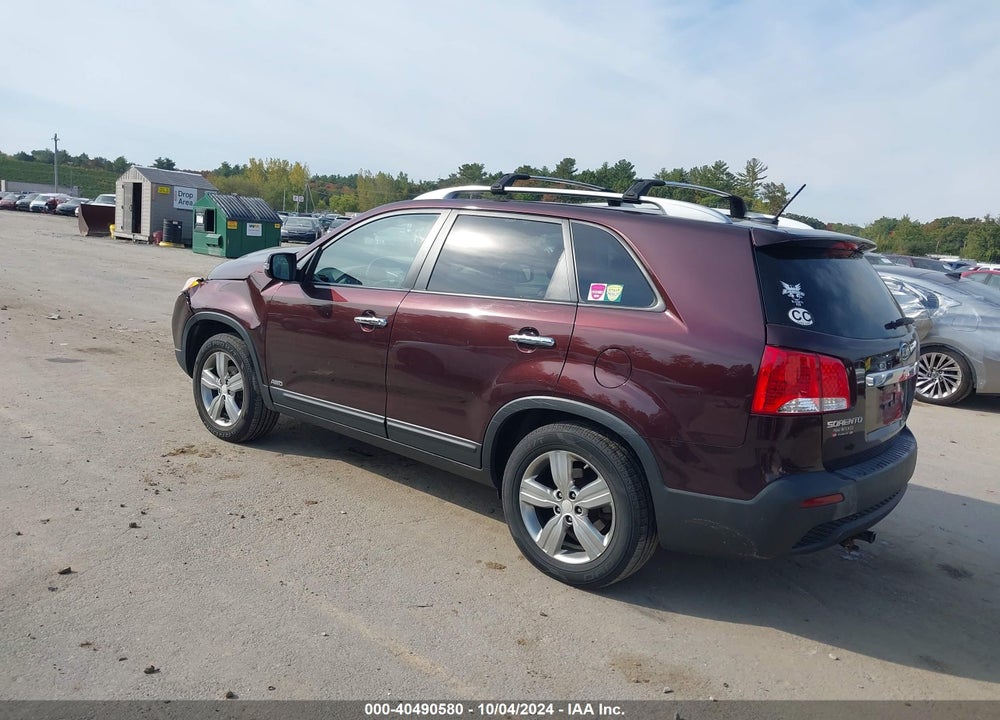 2013 KIA SORENTO EX V6 VIN: 5XYKUDA23DG320045