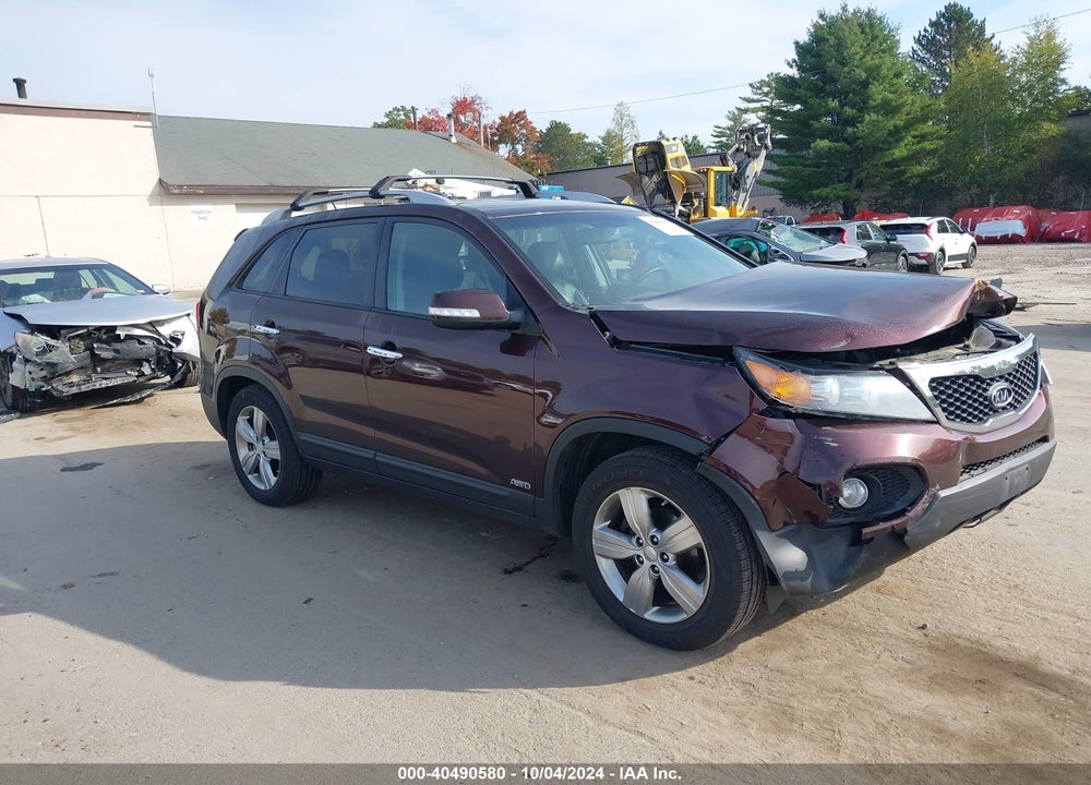 2013 KIA SORENTO EX V6 VIN: 5XYKUDA23DG320045