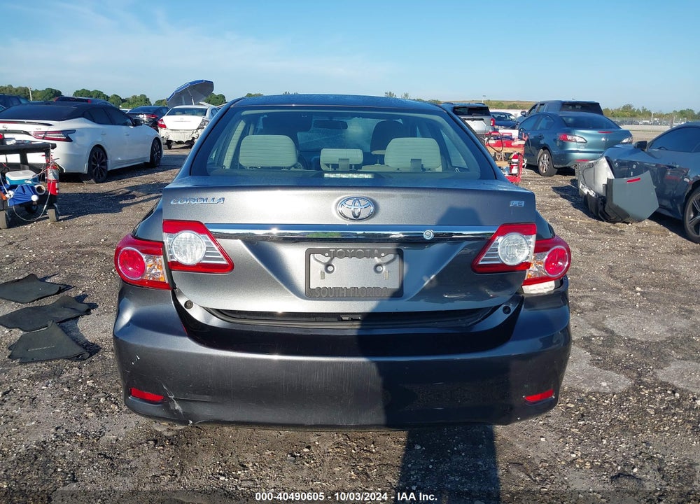 2012 TOYOTA COROLLA LE VIN: 2T1BU4EE9CC770796