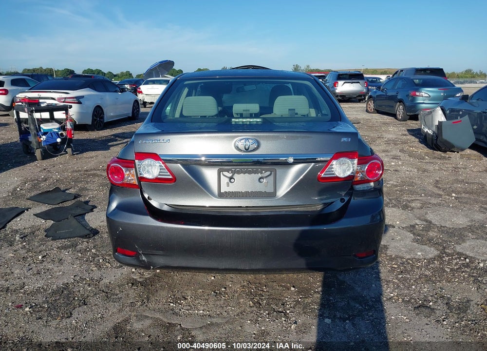 2012 TOYOTA COROLLA LE VIN: 2T1BU4EE9CC770796